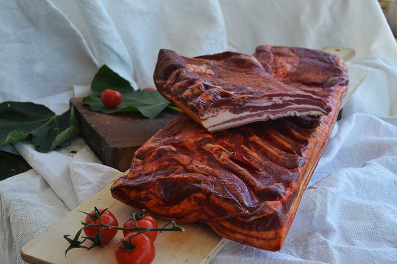 pancetta tesa di maiale
